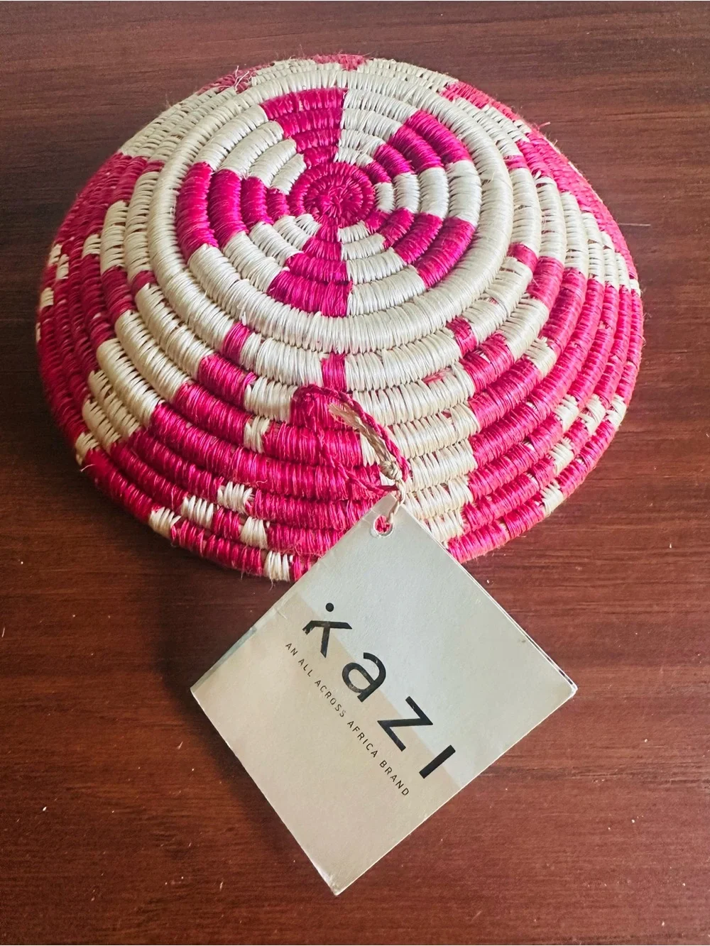 Handwoven Kazi Decorative Bowl – 6.25”
